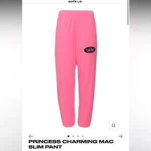 New with tags! Boys Lie pink sweatpants